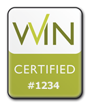 WIN-Zertifikats-Logo